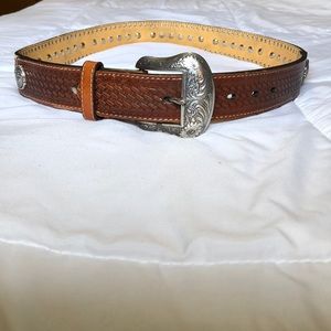 Nocona Mens Rhinestone Western Belt